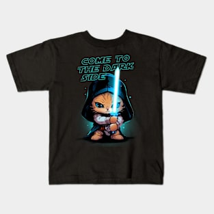 Come To The Dark Side Kids T-Shirt